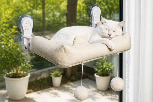 CloudNest™ Window Hammock for Cats – Play Edition